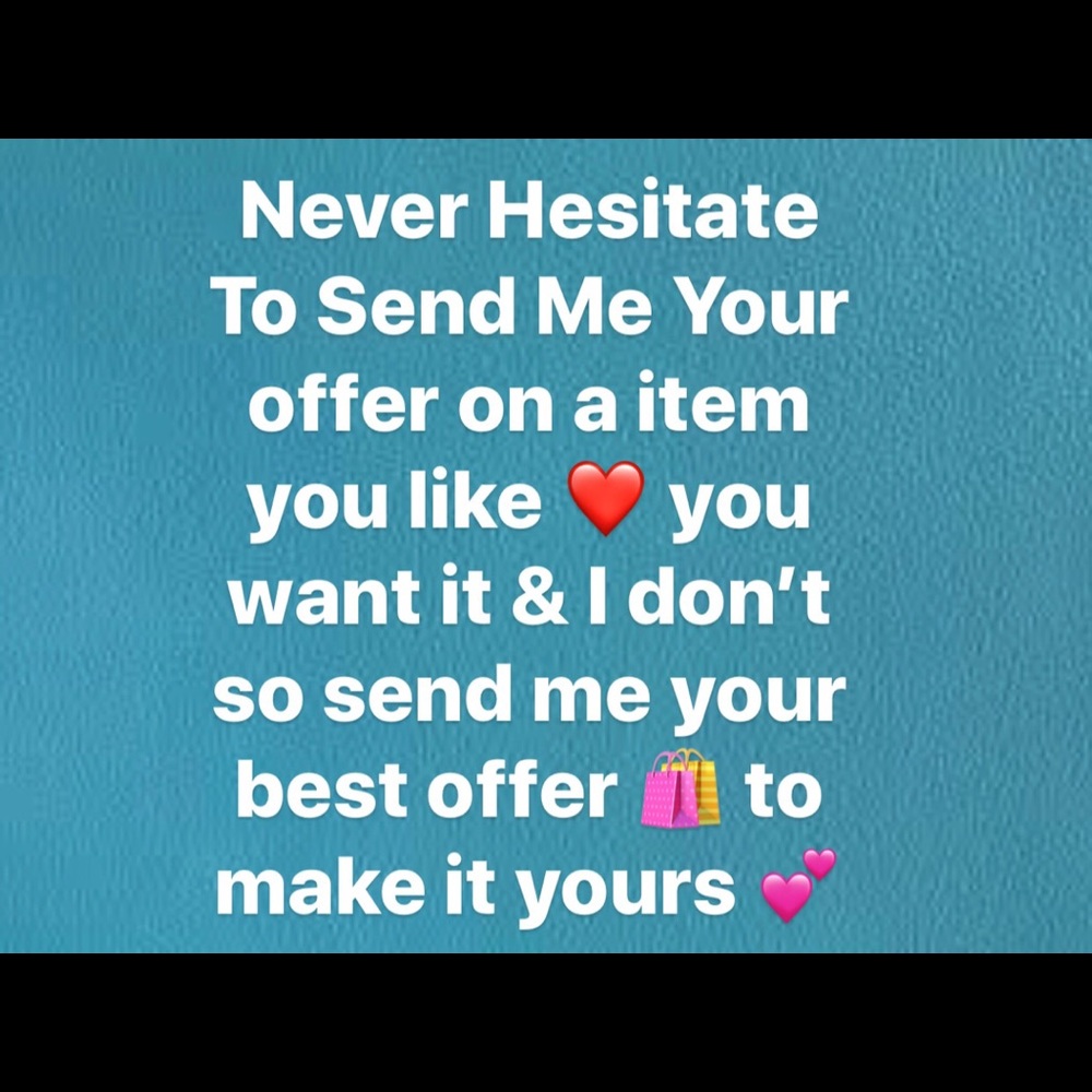 SEND ME YOUR BEST OFFER